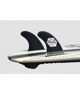 Quillas Surf Featherfins Rear Ultralight Single Tab Negro