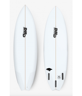 Tabla Surf DHD Twin Fin 5´10´´ BLANCO FCS II