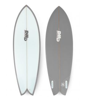 Tabla Surf DHD Mini Twin 5´9´´ GRIS FUTURES