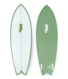 Tabla Surf DHD Mini Twin 5´7´´ VERDE FUTURES
