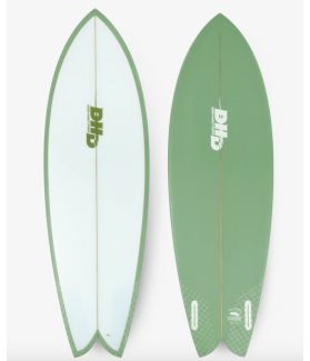 Tabla Surf DHD Mini Twin 5´9´´ VERDE FUTURES