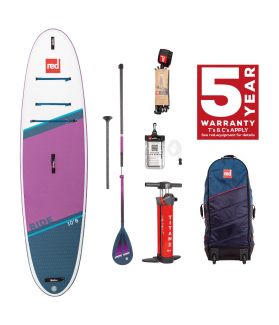 Pack Tabla Paddle Surf Red Paddle Co 2022 10'6 Ride Ht Morado